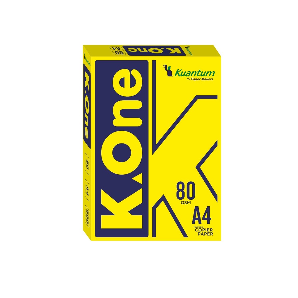 Hartie copiator A4 alba 80g 500 coli/top K-ONE