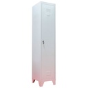Vestiar metalic, 1 compartiment, 400x450x1800mm, gri, A872 B4U