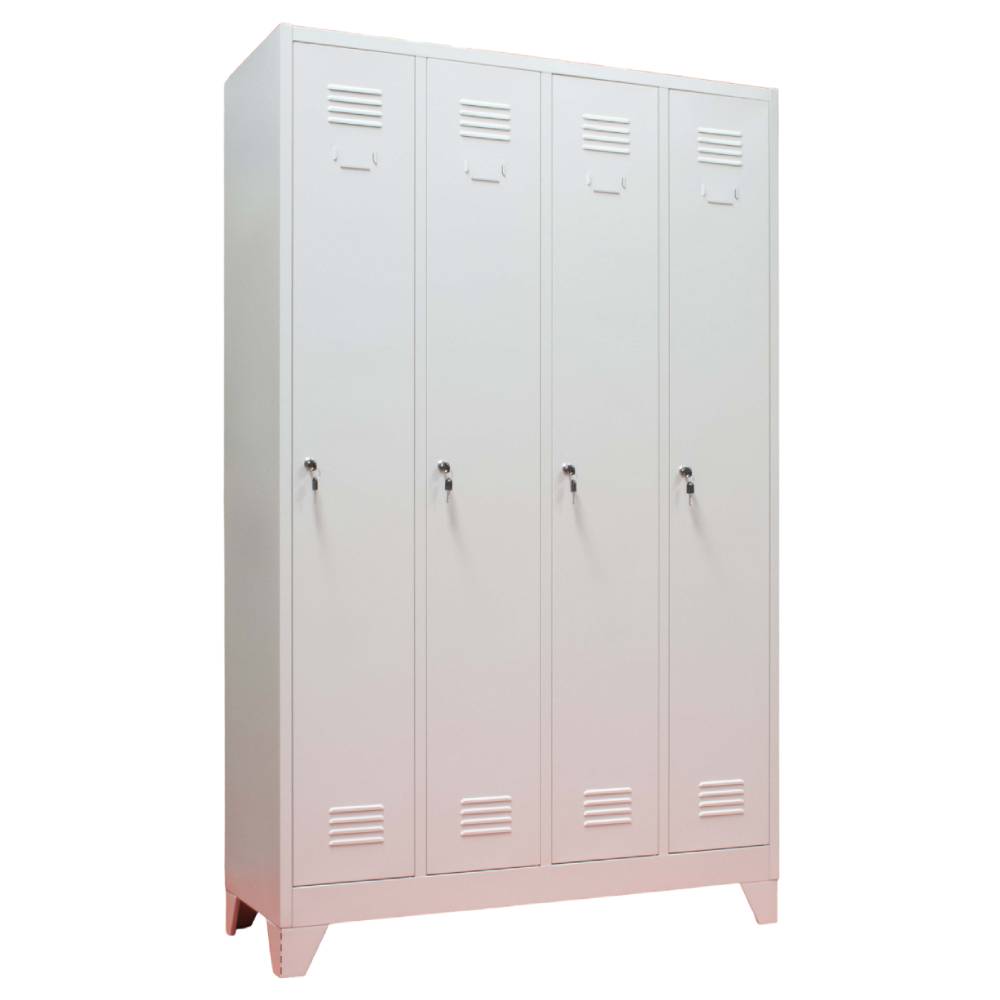 Vestiar cu 4 usi 1175x450x1800mm C856 CU PICIOARE FIXE