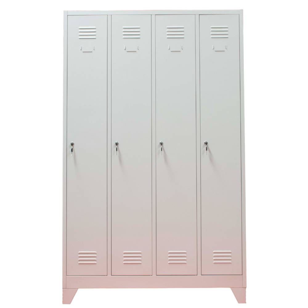 Vestiar cu 4 usi 1175x450x1800mm C856 CU PICIOARE FIXE
