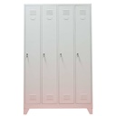 Vestiar cu 4 usi 1175x450x1800mm C856 CU PICIOARE FIXE