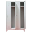 Vestiar cu 4 usi 1175x450x1800mm C856 CU PICIOARE FIXE