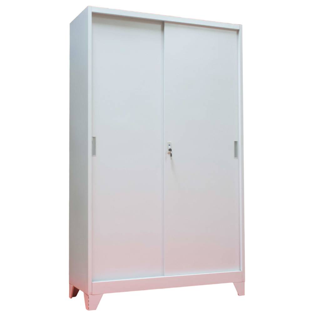 Fiset cu 2 usi glisante cu picioare si 4 polite 40kg/polita 1200x450x1900mm A166/9