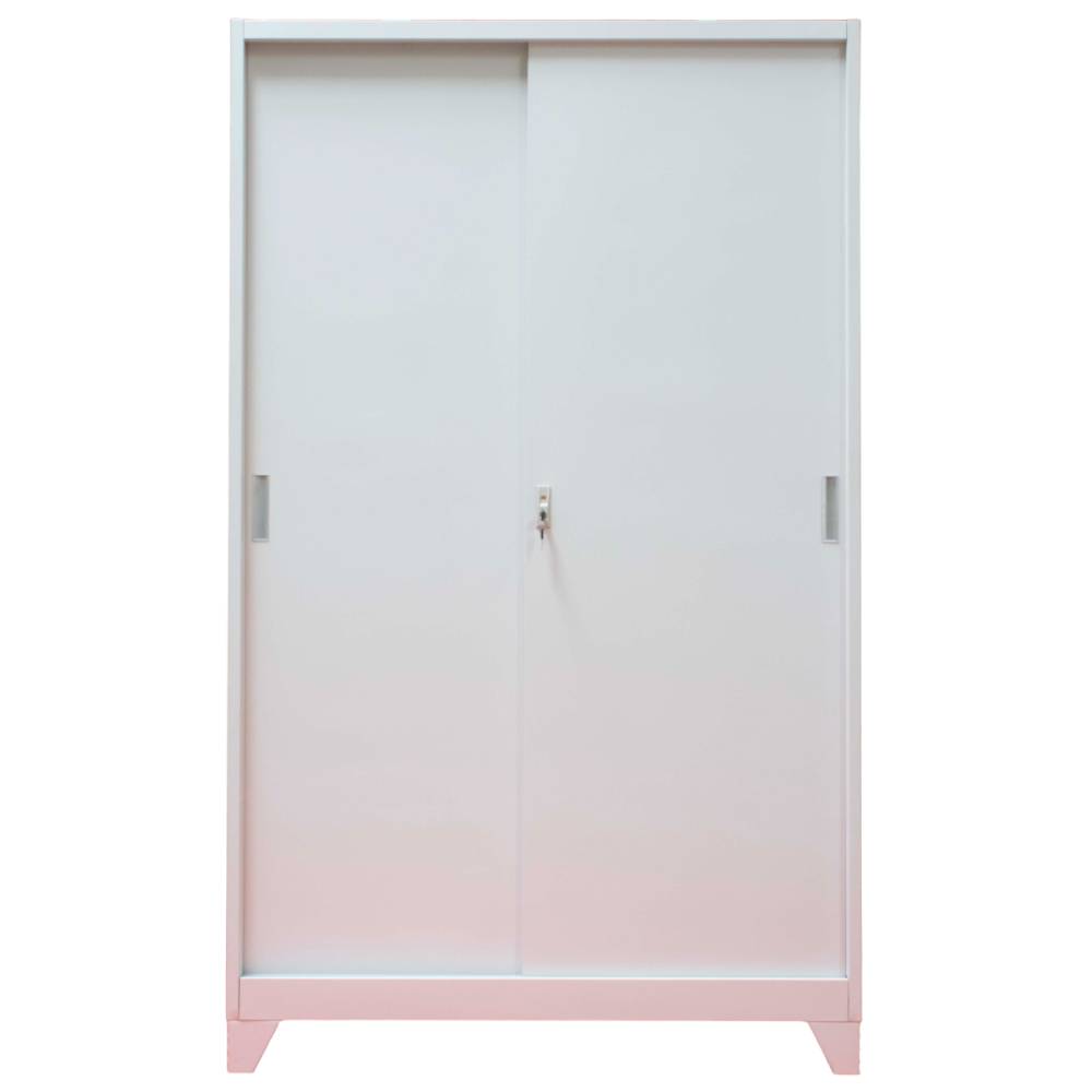 Fiset cu 2 usi glisante cu picioare si 4 polite 40kg/polita 1200x450x1900mm A166/9