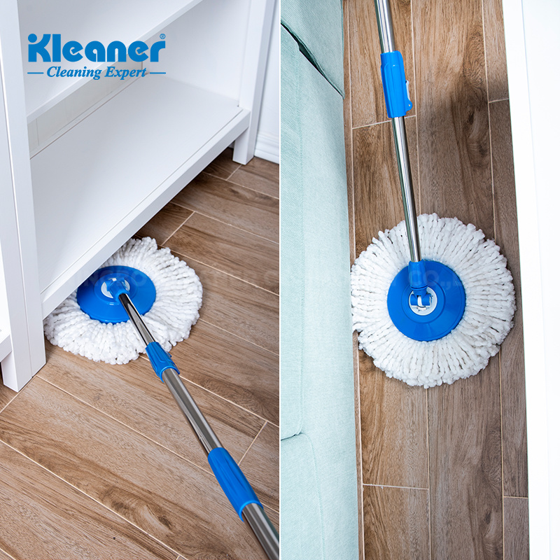 Galeata cu roti 8l cu storcator circular si 2 rezerve mop Tornado Kleaner GST002