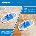Mop dreptunghiular 37x13.2cm cu coada telescopica Kleaner KA2314