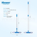 Mop dreptunghiular 37x13.2cm cu coada telescopica Kleaner KA2314