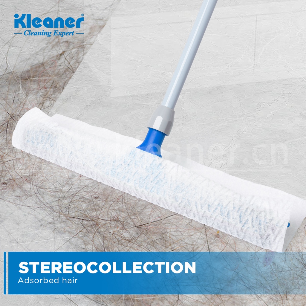 Lavete uscate pentru mop plat 20x48cm 30 buc/set Kleaner GSG019