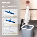 Lavete uscate pentru mop plat 20x48cm 30 buc/set Kleaner GSG019
