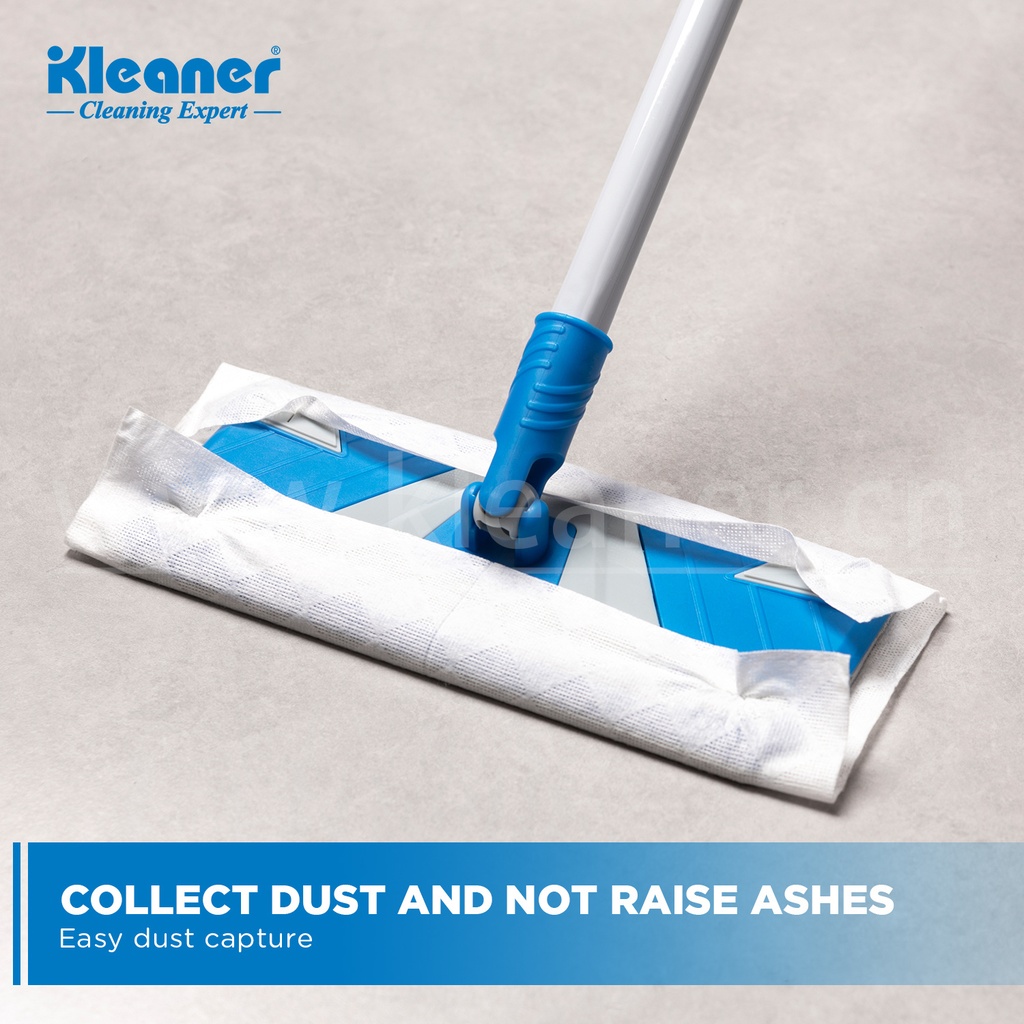 Lavete uscate pentru mop plat 22x30cm 48 buc/cutie Kleaner GSG020