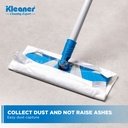 Lavete uscate pentru mop plat 22x30cm 48 buc/cutie Kleaner GSG020