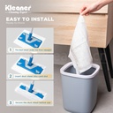 Lavete uscate pentru mop plat 22x30cm 48 buc/cutie Kleaner GSG020