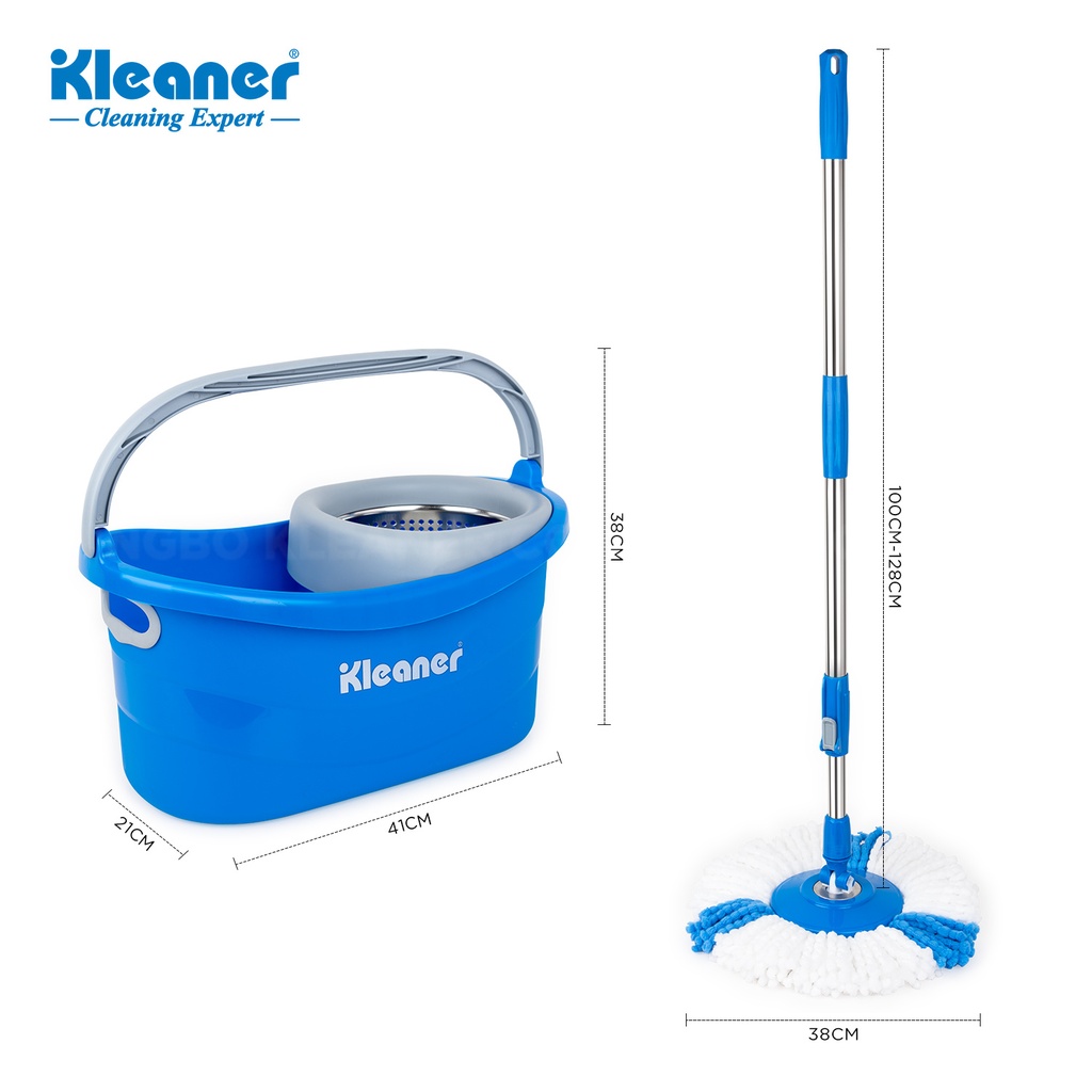 Galeata 8l cu storcator circular si 2 rezerve mop Tornado Kleaner KT2211