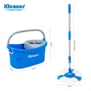 Galeata 8l cu storcator circular si 2 rezerve mop Tornado Kleaner KT2211