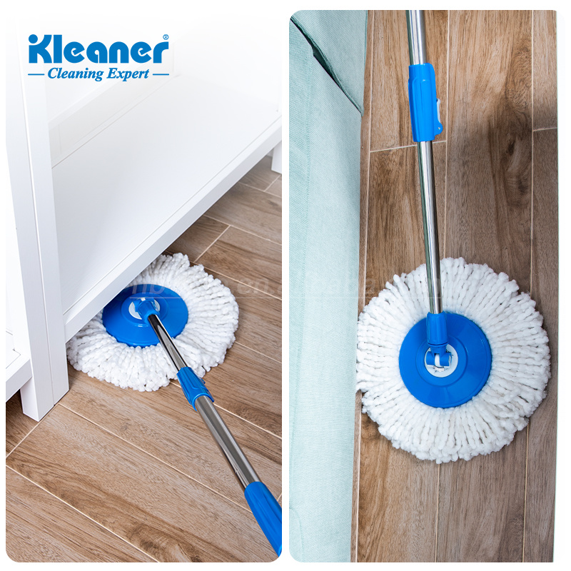 Rezerva pentru mop circular alb 124 gr Kleaner GSR-T002