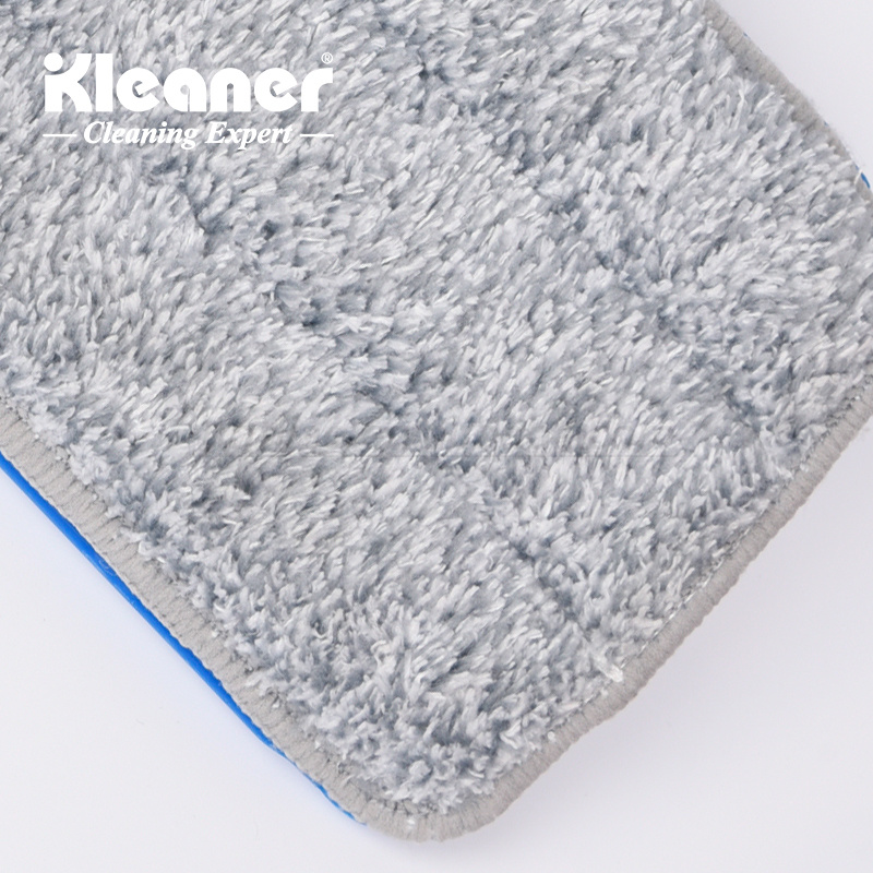 Set mop dreptunghiular 31.5x12cm si galeata cu storcator 38x18x18cm Kleaner GST003