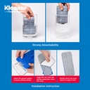 Rezerva mop dreptunghiular 32x12cm Kleaner GSR-T003