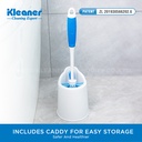 Perie WC dubla cu suport Kleaner K19014
