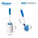 Perie WC dubla cu suport Kleaner K19014