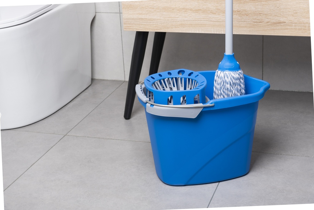 Galeata ovala cu storcator 15l Kleaner KT2412