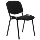 SCAUN VIZITATOR FELICIA RIO DIN PLASTIC, NEGRU