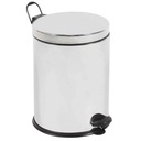 Cos gunoi metalic cu pedala si capac 8L CN