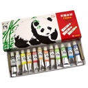 Tempera 12 culori /set 9 ml CN PANDA