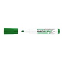 Marker pentru whiteboard cu refill, grip PVC, verde, B35