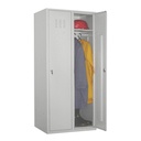 Vestiar 2 usi bare umeras 600x450x1800mm  A891/8 MONTAT