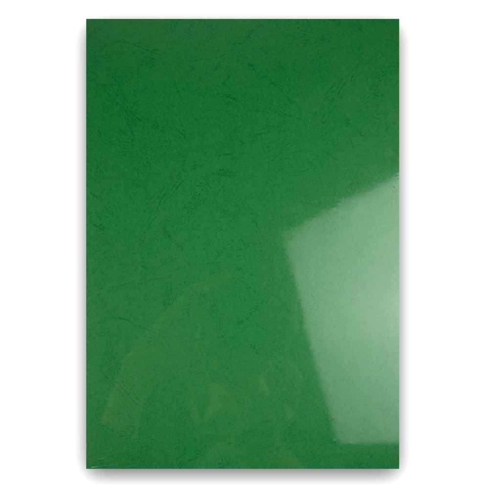 Coperti indosariere A4, imit piele, verzi CN, 250 gr/mp, 100buc/top