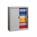 Dulap metalic cu 2 usi pliante 2 polite L1000xA420xH1200mm foto 02