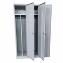 Vestiar compartimentat cu 3 usi 1200X450X1800 A827 foto 02