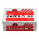 Agrafe de birou, metal, 33 mm, 100 buc/cutie, B4U