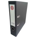 Biblioraft plastifiat A4, 7.5cm, negru, B4U