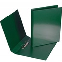 Caiet mecanic A4, 2 inele, verde CN, buzunar cotor