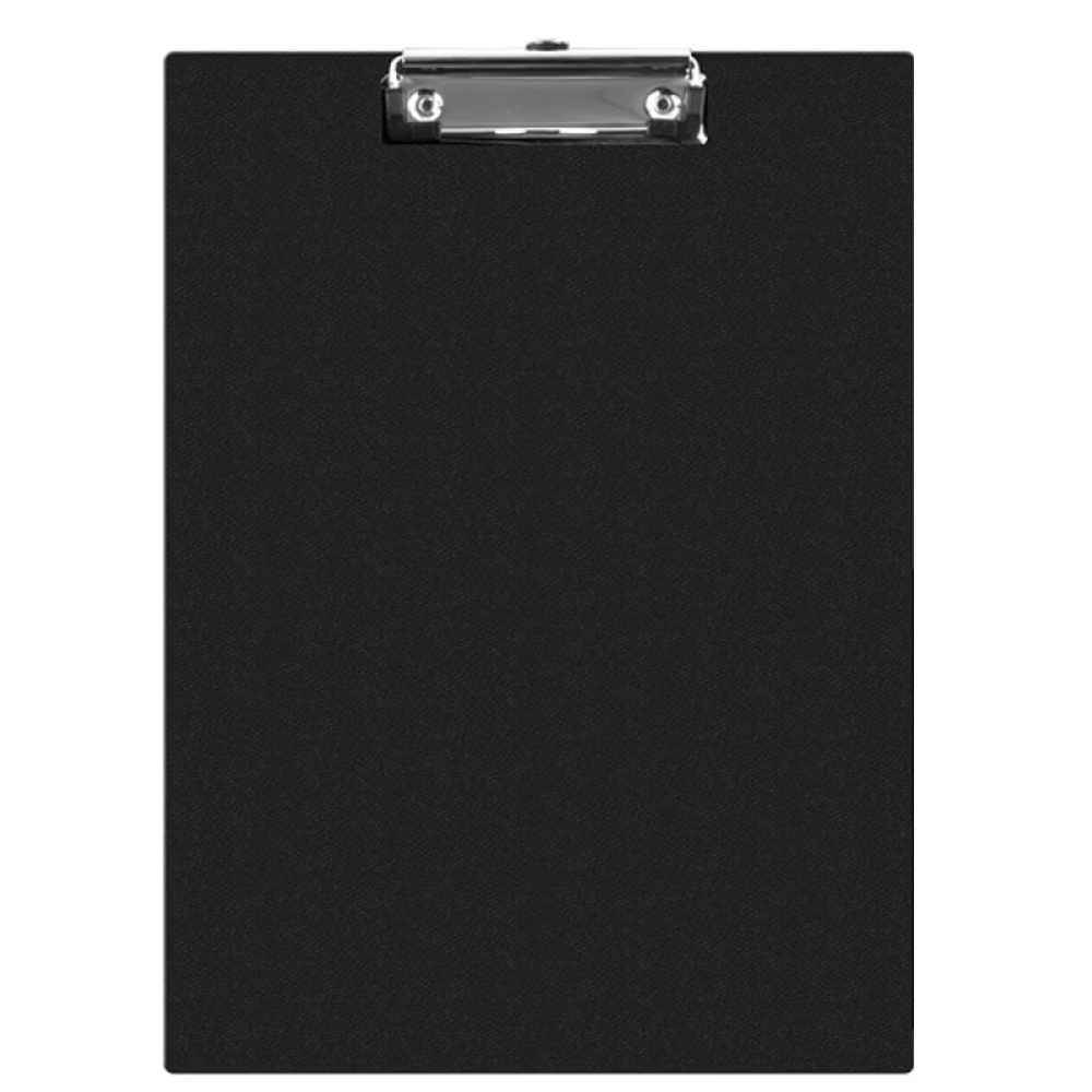 Clipboard simplu, carton plastefiat,  A4, negru, CN