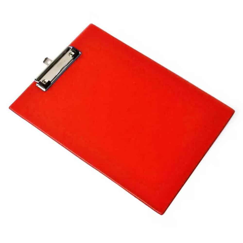 Clipboard simplu, carton plastefiat,  A4, rosu, CN