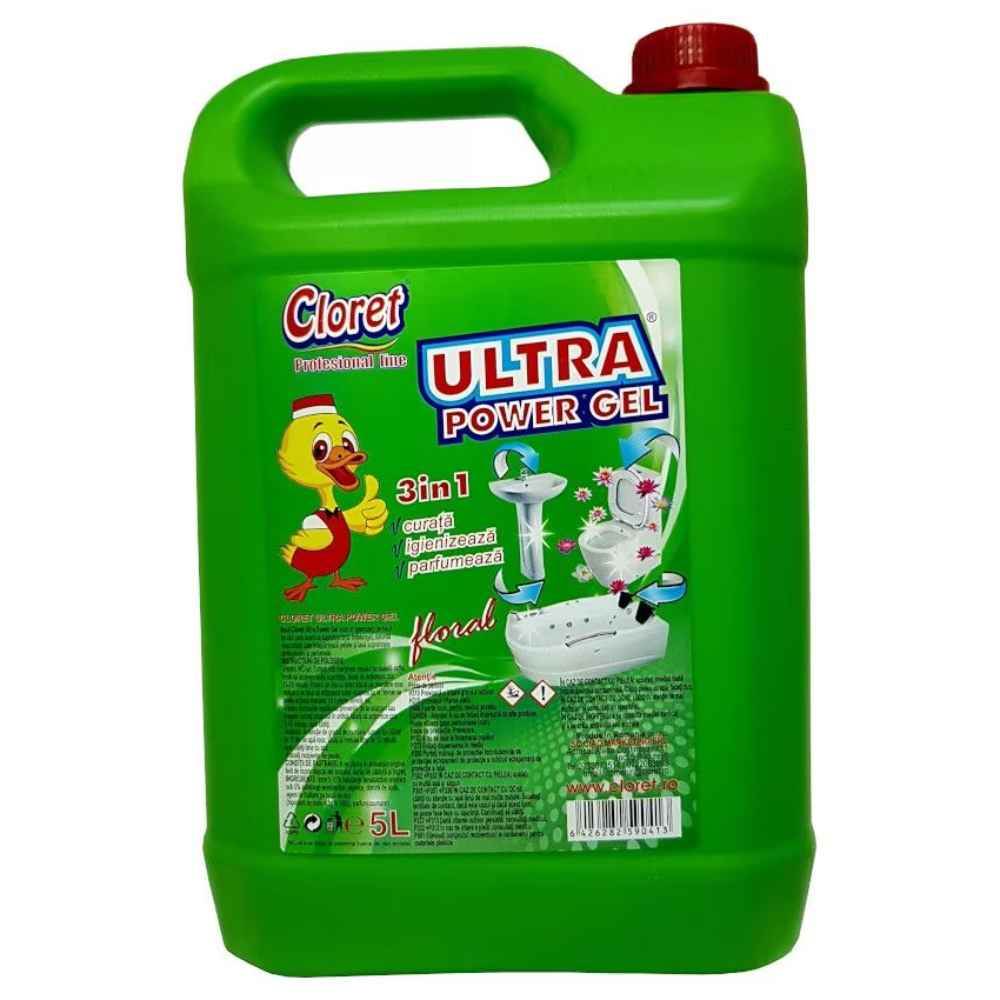 Clor gel CLORET 5L 3in1 Floral
