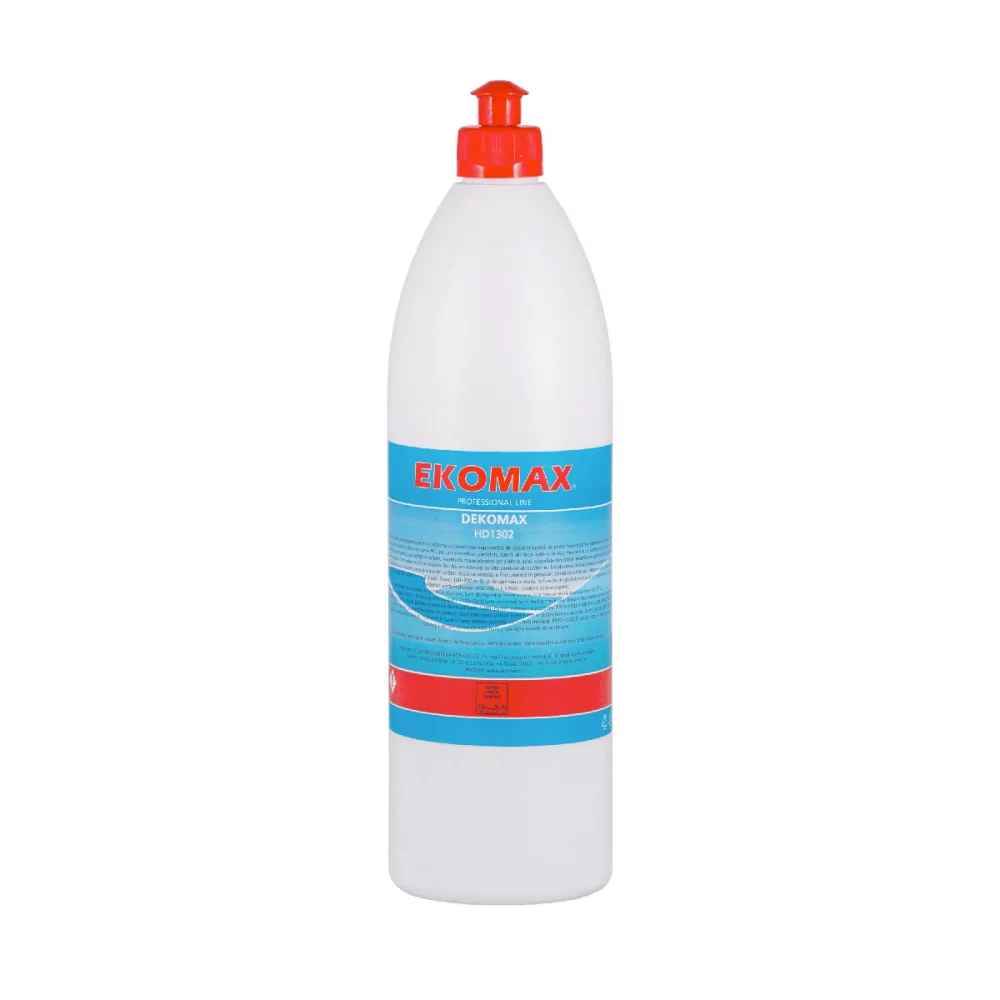 Detergent detartrant gresie, faianta, suprafete rezistente la acizi si apa, 1 l, EKOMAX Dekomax