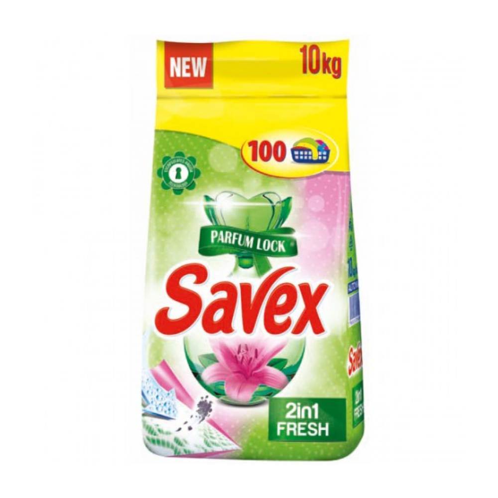 Detergent pentru rufe automat 10 kg SAVEX  White