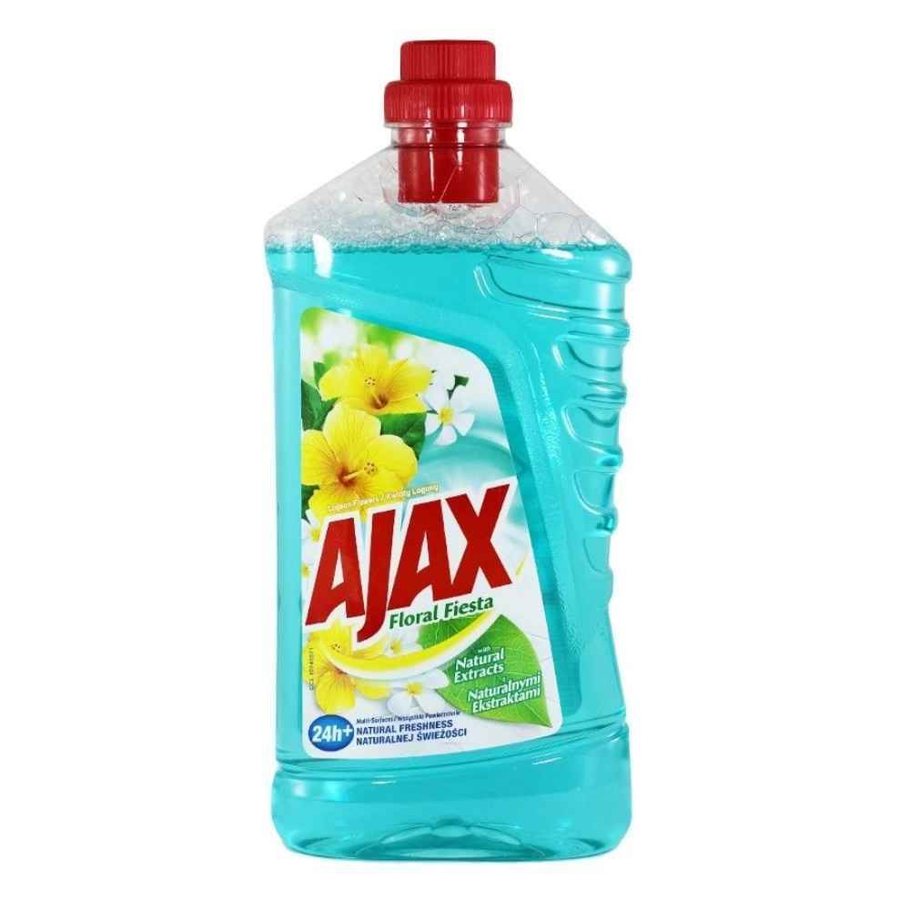 Detergent lichid gresie si faianta, liliac, 1 l, AJAX Lagoon Flowers
