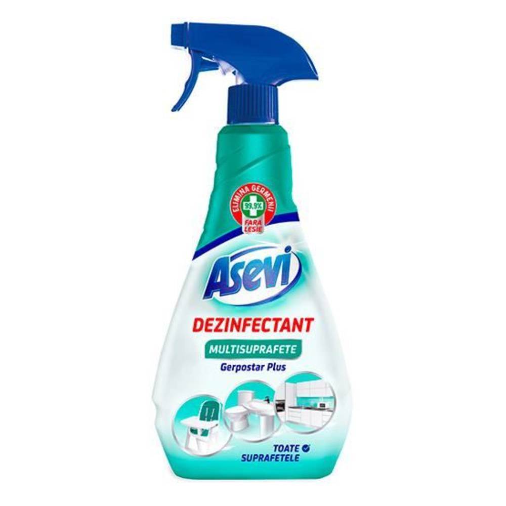 Detergent dezinfectant universal multisuprafete, 750 ml, ASEVI Gerpostar Plus