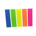 Index 45x12mm plastic CN, repoz, 5 culori intense/set