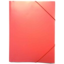 Mapa CN 988 plastic , cu elastic, 33micr, rosu, 12buc/tipla, 480buc/bax