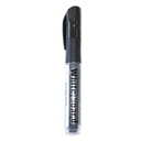 Marker pentru whiteboard cu refill, grip PVC, negru, B35