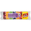 Pungi alimentare, plastic, 250 pungi, 3 l, 36.5x24.5 cm