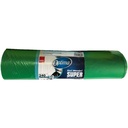 Saci de gunoi menajer, 240 l, 10 buc, verde, SANO OPTIMA SUPER