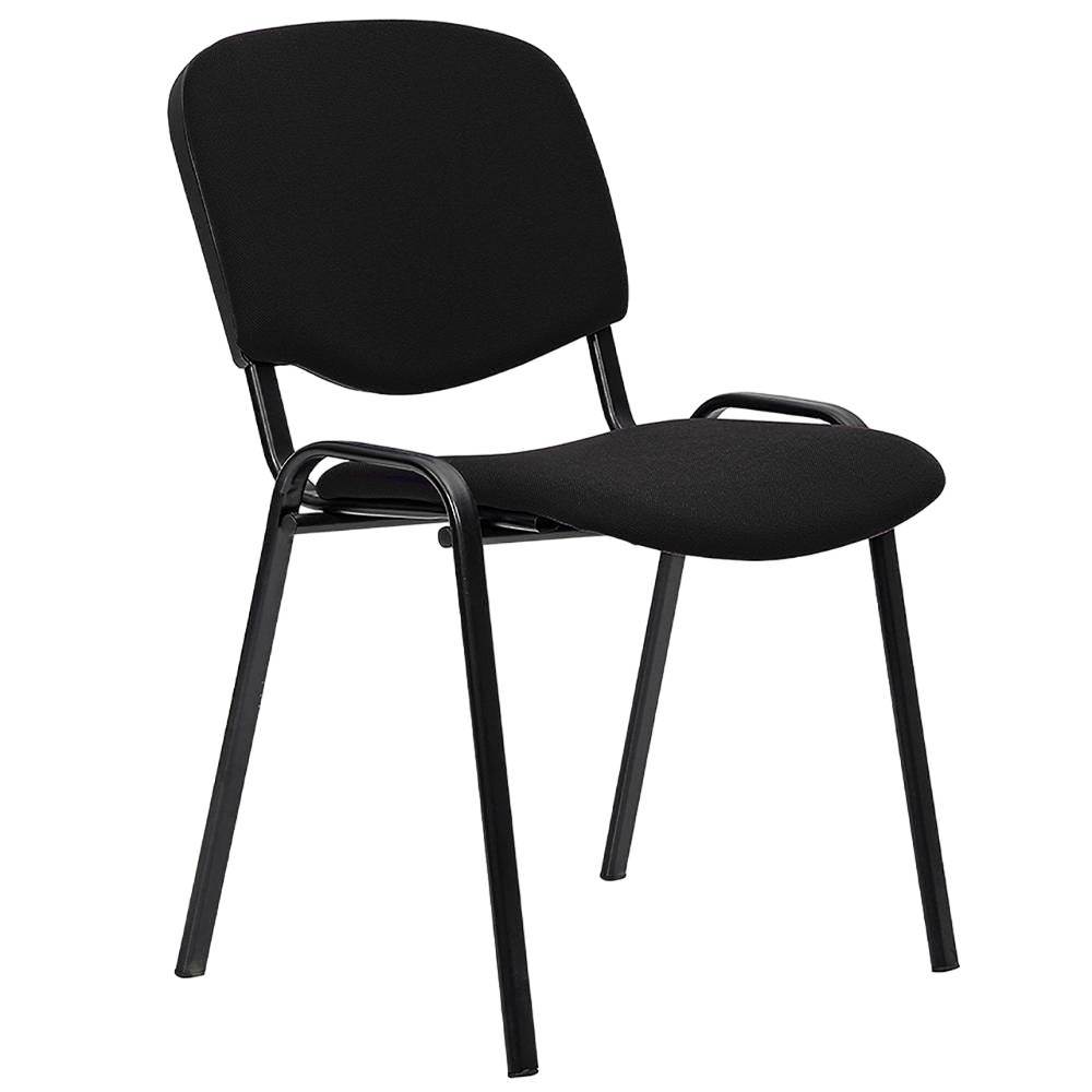 SCAUN VIZITATOR FELICIA RIO DIN PLASTIC, NEGRU