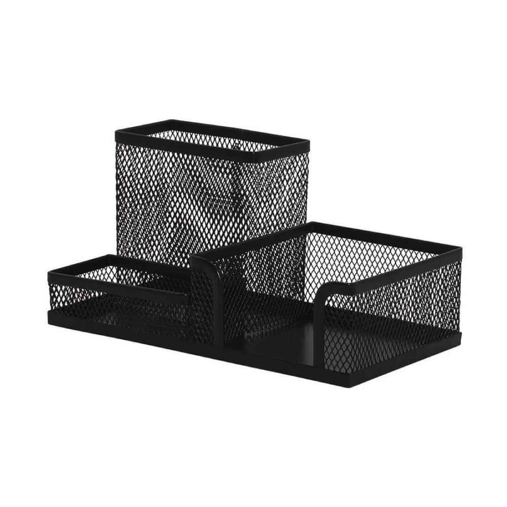 Suport metalic CN 9058, pentru birou, 3 comp tip Mesh