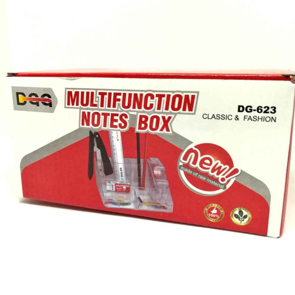 Suport plastic 7 comp si dispencer pt banda adeziva 19*33 detasabil DG623 CN